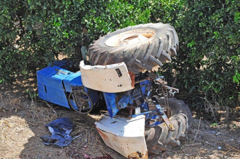 Λακωνία: Νεκρός 65χρονος από ανατροπή τρακτέρ στην Ελιά