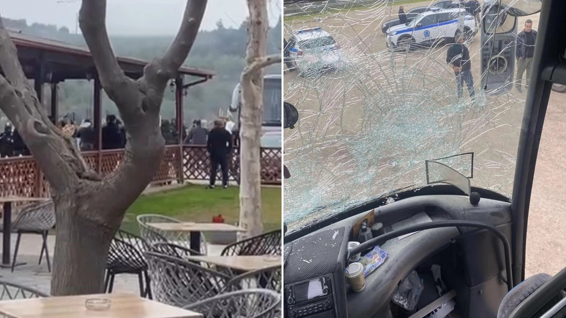 Στο Αυτόφωρο οι 34 οπαδοί του ΠΑΟΚ που συνελήφθησαν για τα επεισόδια στον Άγιο Κωνσταντίνο