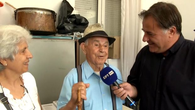 Ο 99χρονος ψηφοφόρος καλεί τους νέους να προσέλθουν στις κάλπες