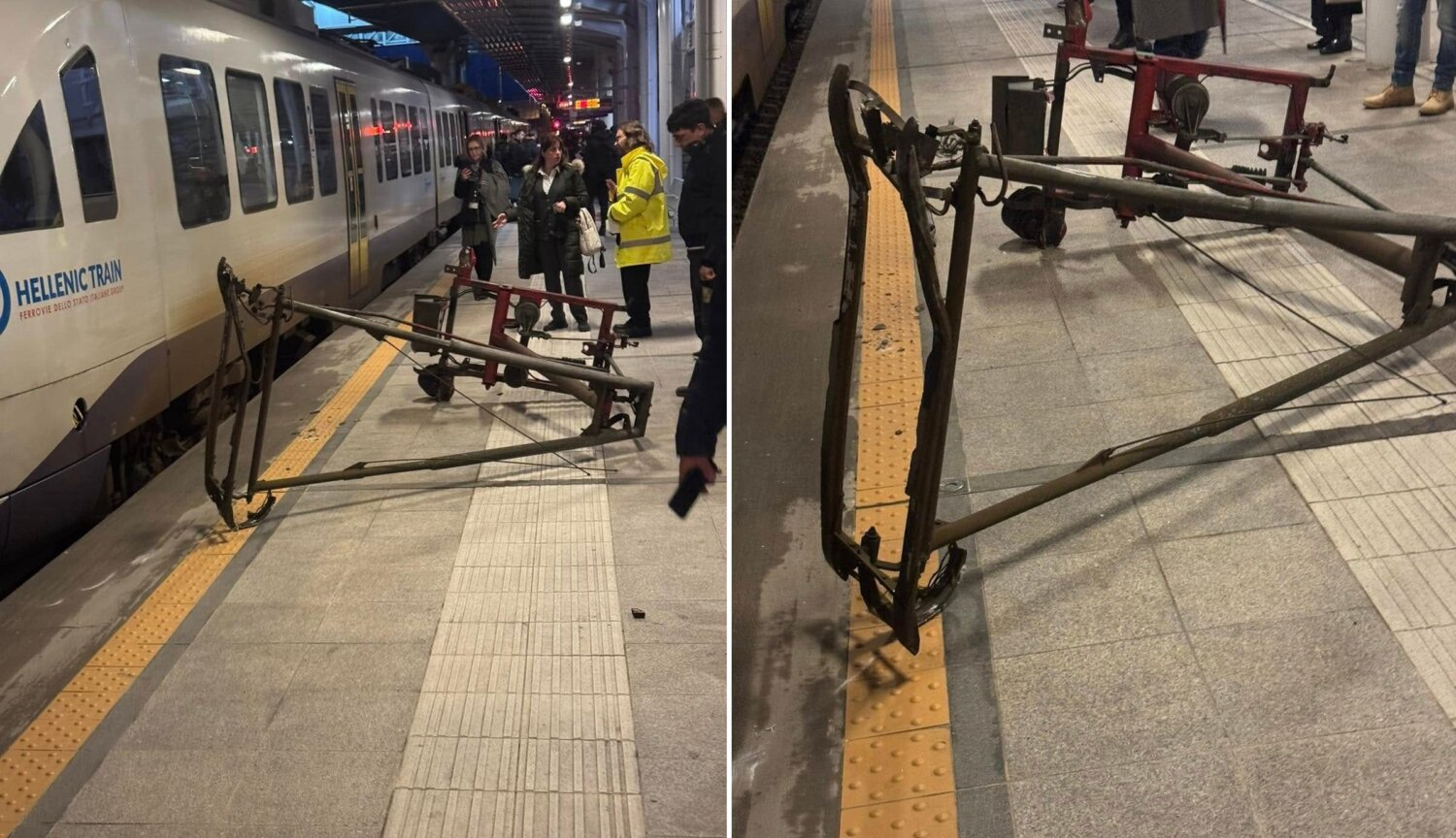 Προαστιακός: Παντογράφος συρμού εκτοξεύτηκε στην αποβάθρα του σταθμού στο αεροδρόμιο «Ελ. Βενιζέλος»