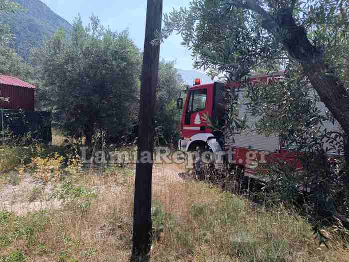 Καμένα Βούρλα: Πυρκαγιά δίπλα στα σπίτια (βιντεο)