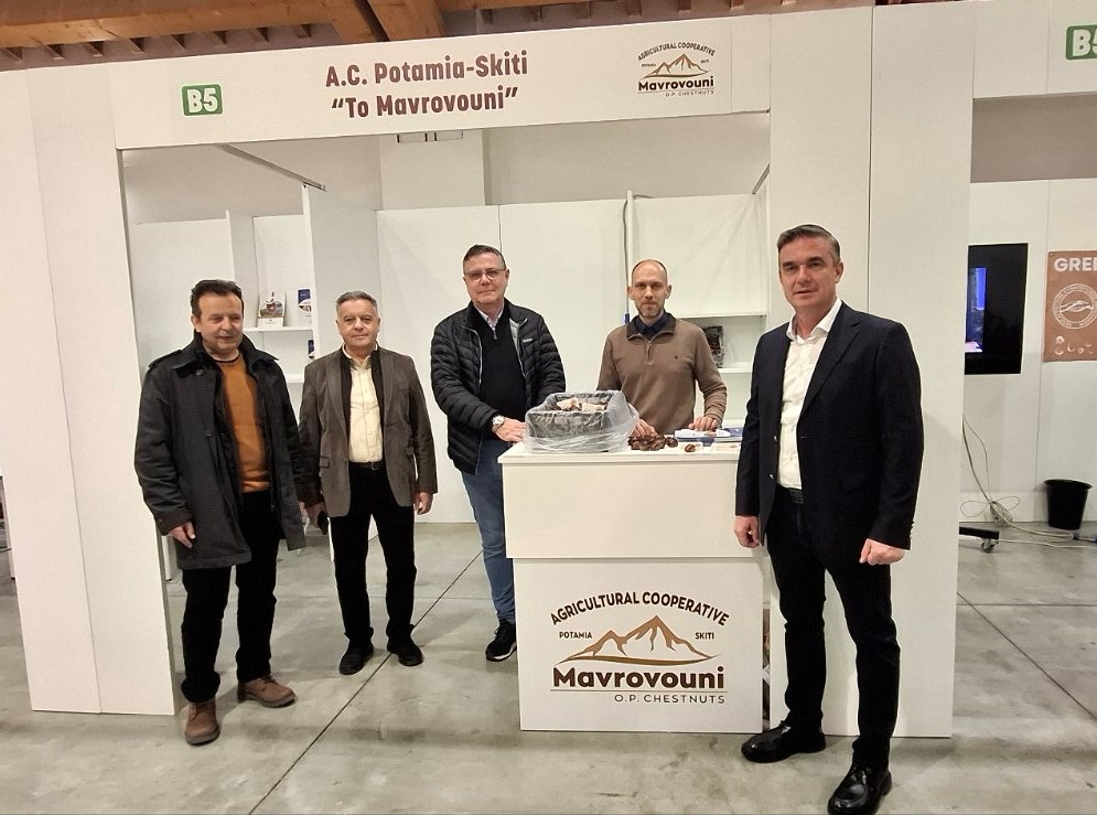 Στην έκθεση καστάνου στη Φλωρεντία της Ιταλίας η Περιφέρειας Θεσσαλίας