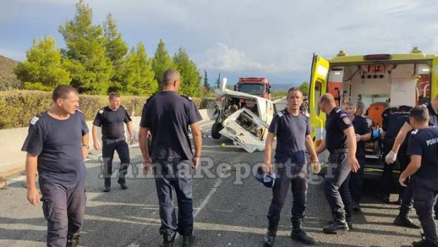 Κλειστή η εθνική οδός Αθηνών – Λαμίας λόγω σοβαρού τροχαίου στο ύψος του Κάστρου