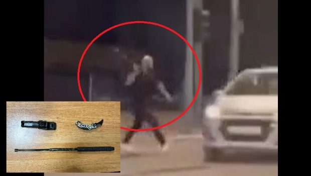Γκάζι: Συνελήφθη υπάλληλος νυχτερινού καταστήματος που χτύπησε με γκλοπ αυτοκίνητο