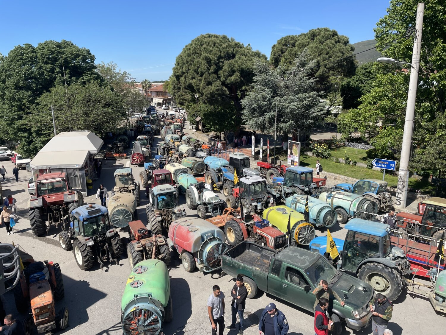 Συλλαλητήριο με τρακτέρ σήμερα στην Αγιά