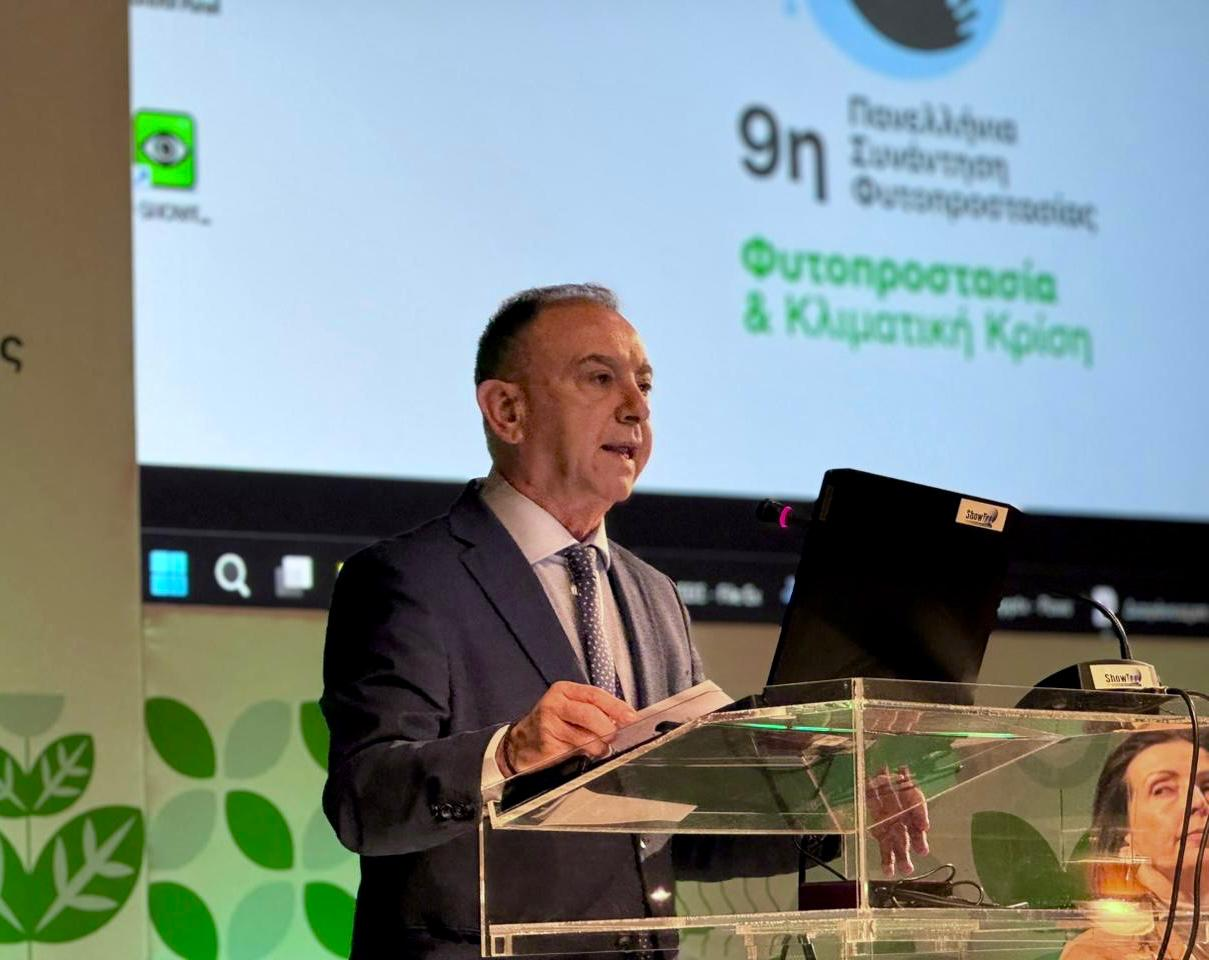 Χρήστος Κέλλας: Η φυτοπροστασία αποτελεί ασπίδα για την αγροτική παραγωγή και τη βιωσιμότητα της ελληνικής γεωργίας