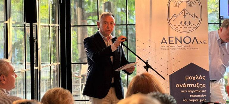 Χρήστος Κέλλας: «Ο νομός Λάρισας πρότυπο οινοτουριστικού προορισμού για όλη την Ελλάδα»