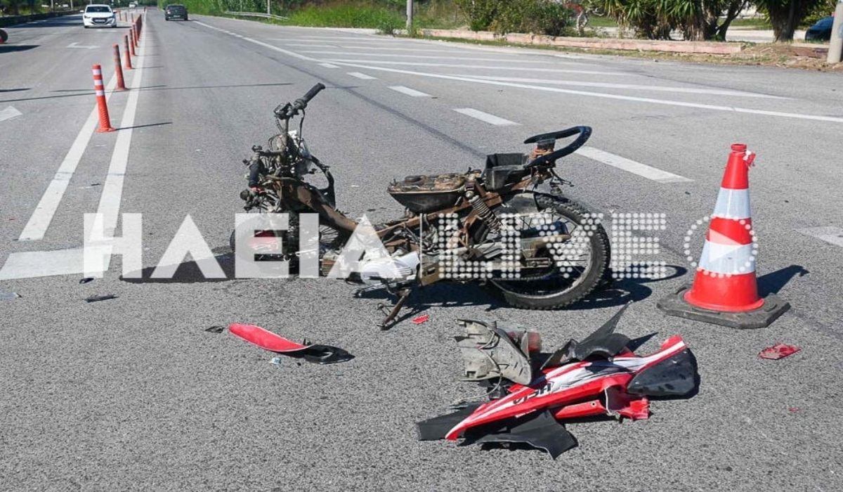 Νεκρός 57χρονος σε τροχαίο στην Πατρών – Πύργου – Η μηχανή του συγκρούστηκε με αυτοκίνητο