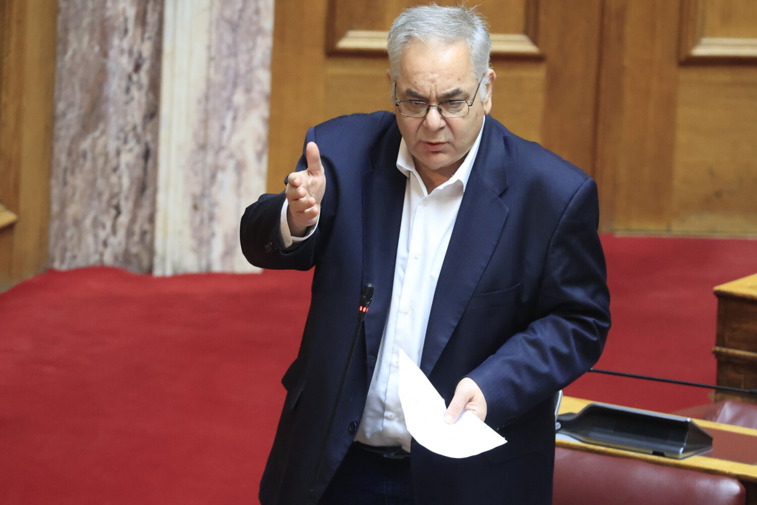 Επίκαιρη ερώτηση Γ. Λαμπρούλη για αποζημίωση δενδρωδών καλλιεργειών λόγω παγετού το 2025 στον Δήμο Αγιάς