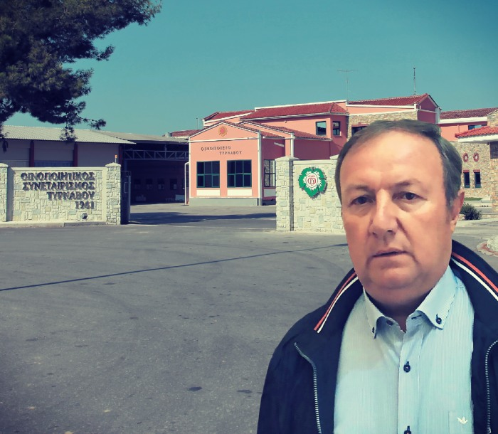 Ομόφωνα ο Χρήστος Τσιτσιρίγγος στο τιμόνι του Αγροτικού Οινοποιητικού Συνεταιρισμού Τυρνάβου για τρίτη συνεχή θητεία